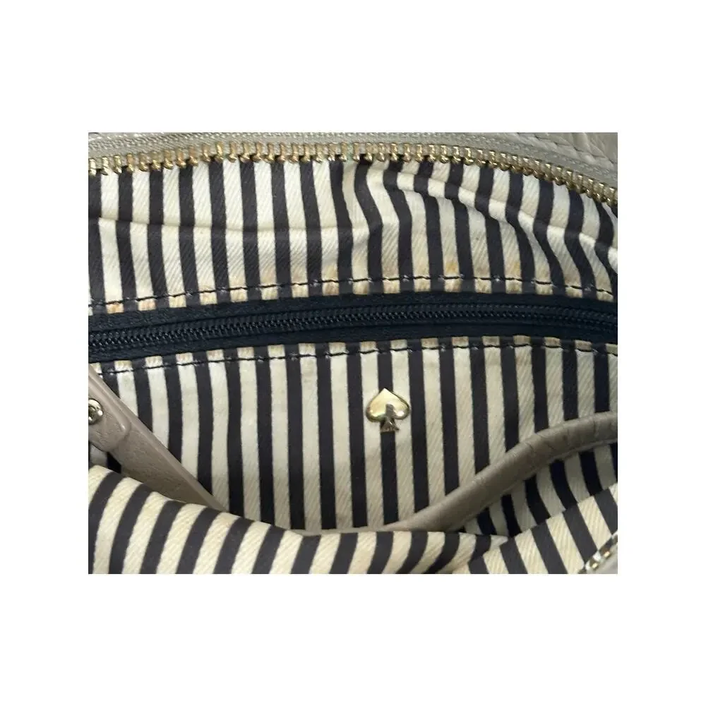 Kate Spade New York Cobble Hill Ellen Crossbody Bag Beige Cream Leather Purse